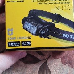 Налобный фонарь NITECORE NU40